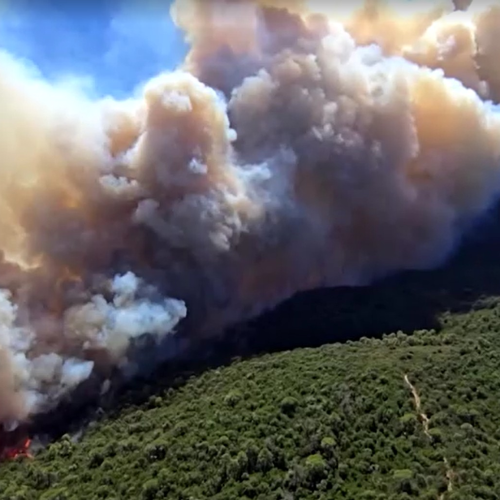 Incêndio florestal atinge Costa Brava e leva a confinamento de cidades turísticas na Espanha